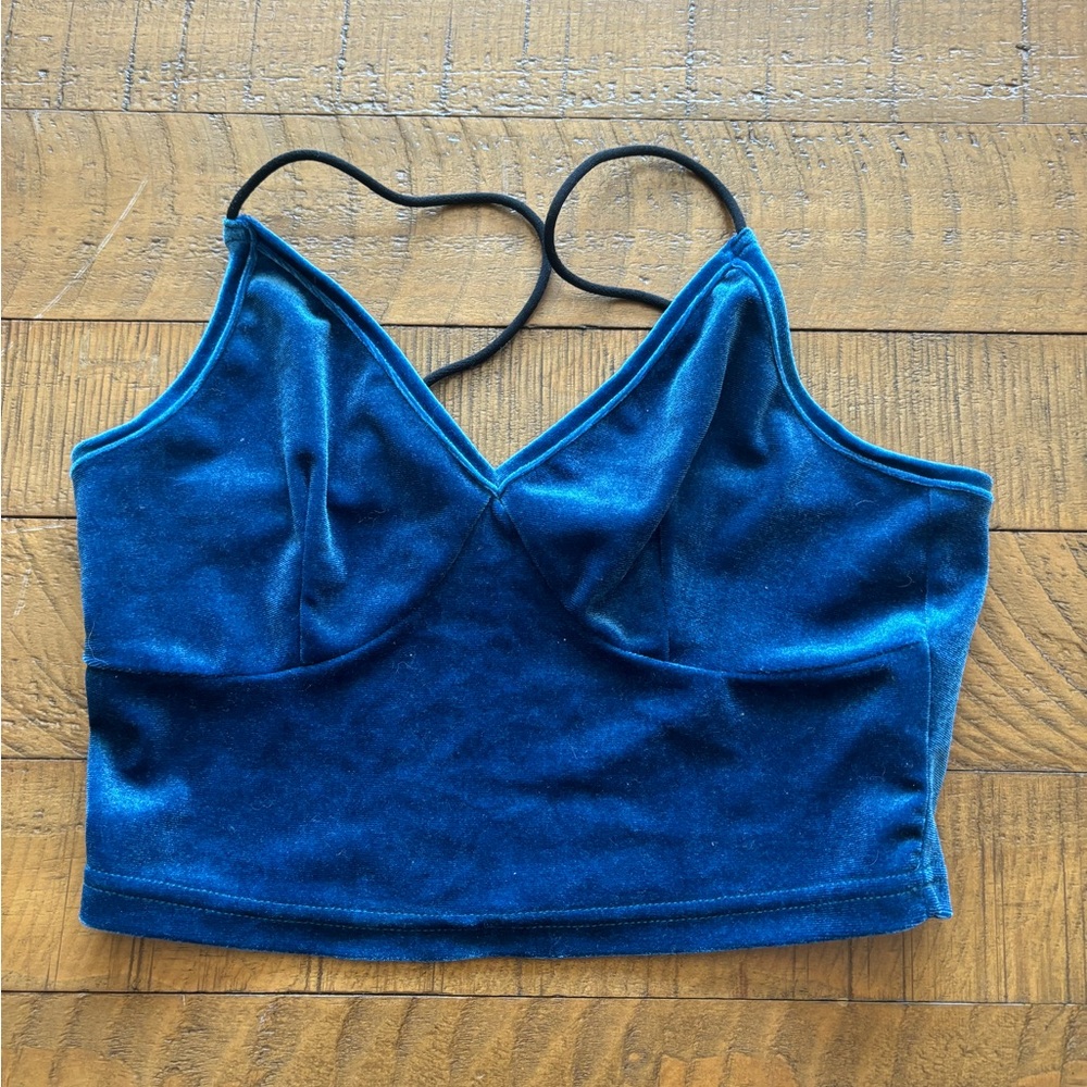 royal blue top